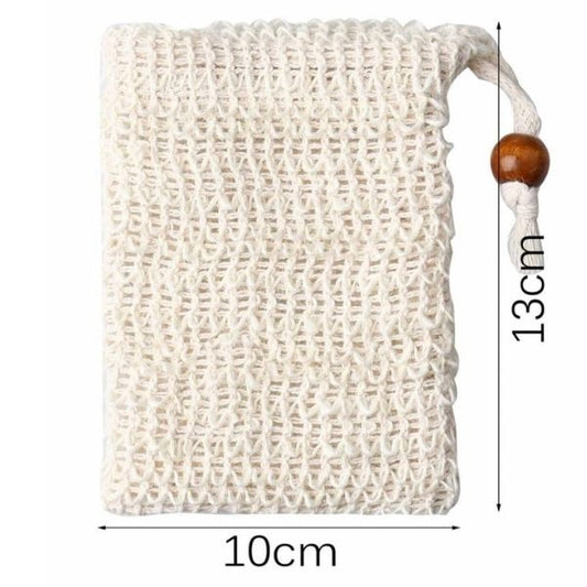 Sisal Soap Bag | Mesh Soap Saver Pouch