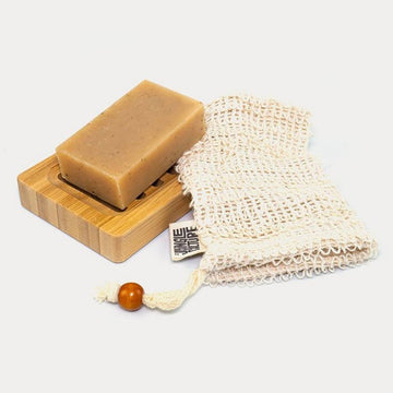 Sisal Soap Bag | Mesh Soap Saver Pouch